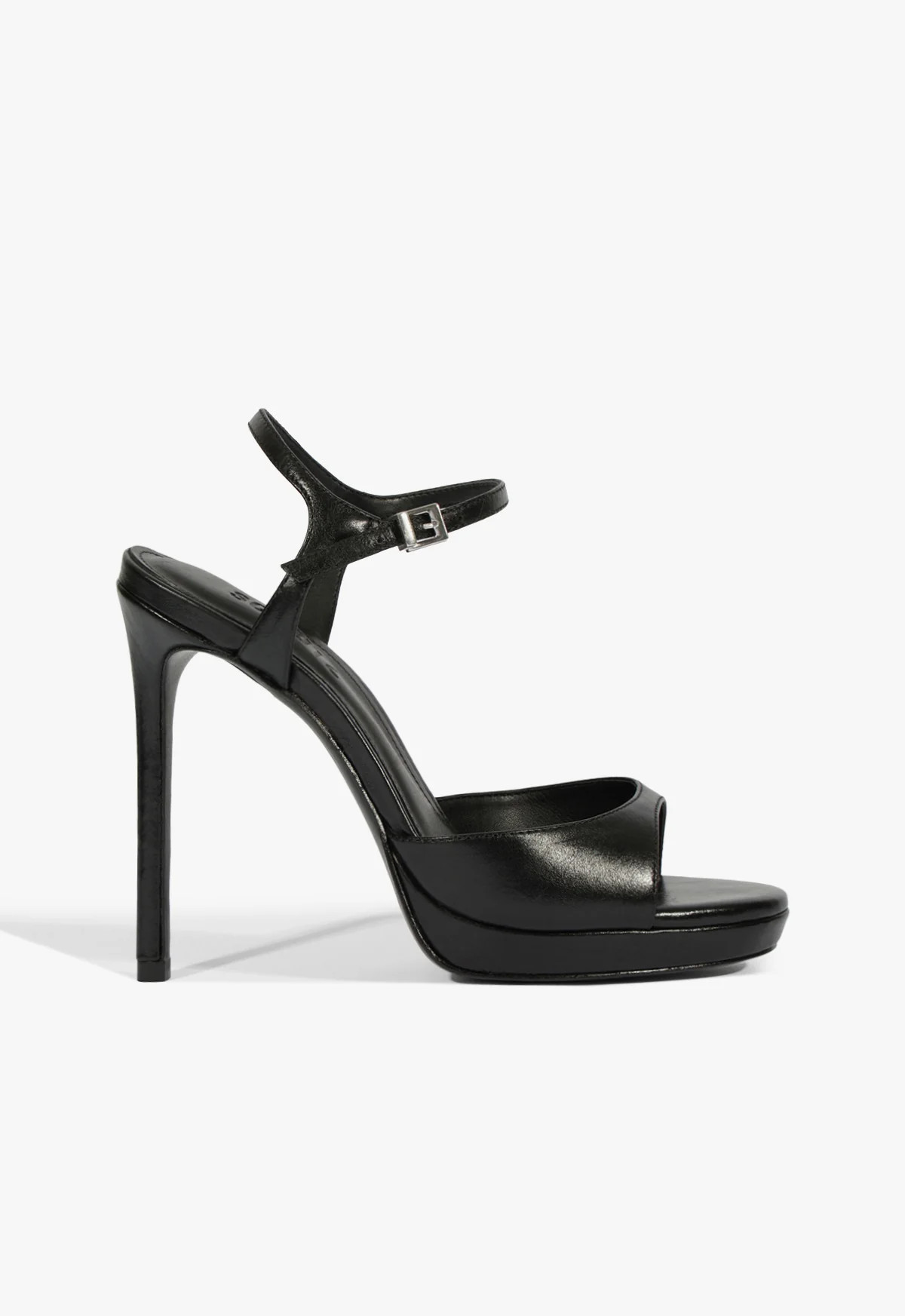 Scarlett Black High Stiletto Heel Sandal | Schutz (US)