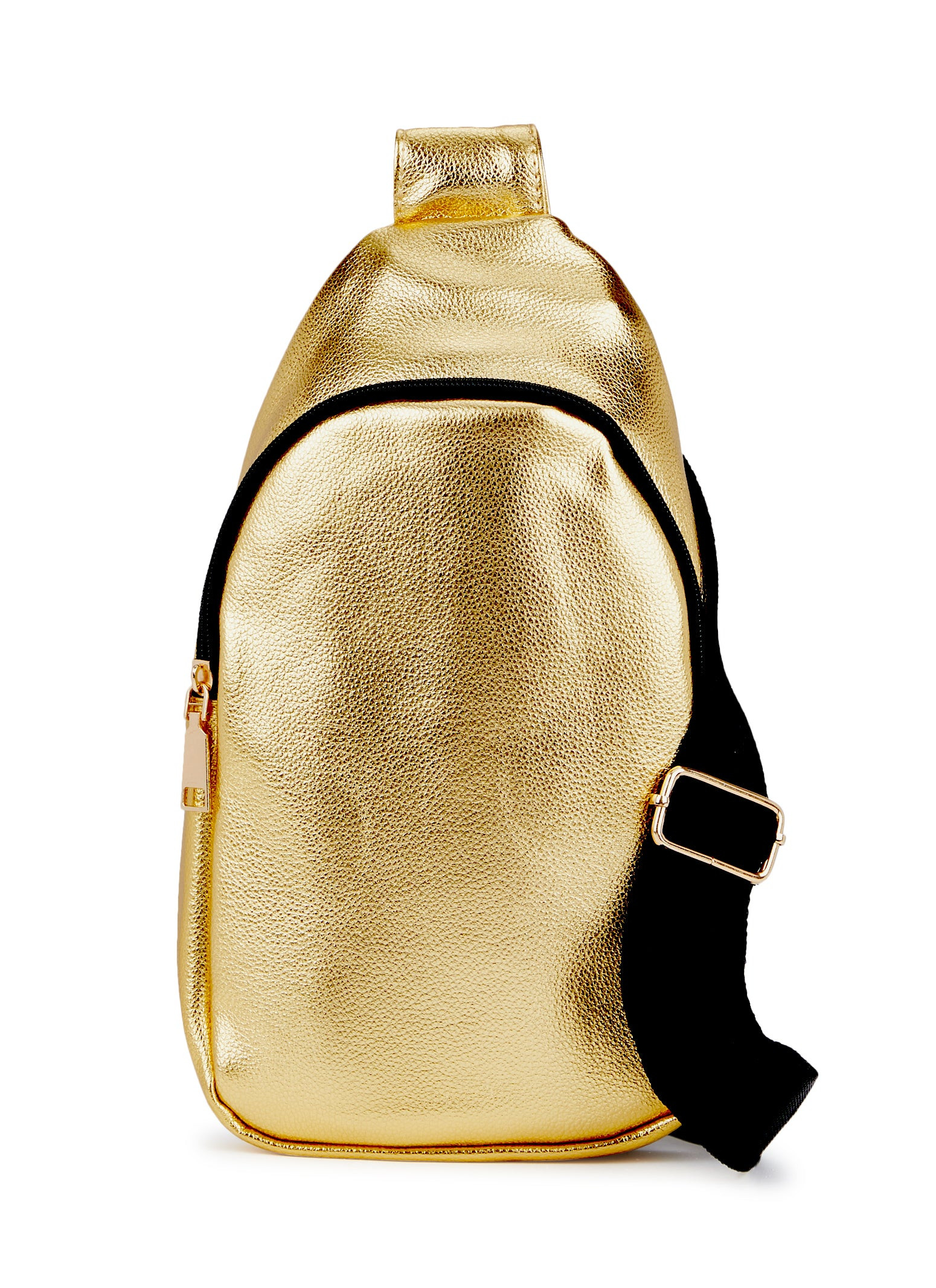 Faux Leather Sling Backpack | Rainbow Shops