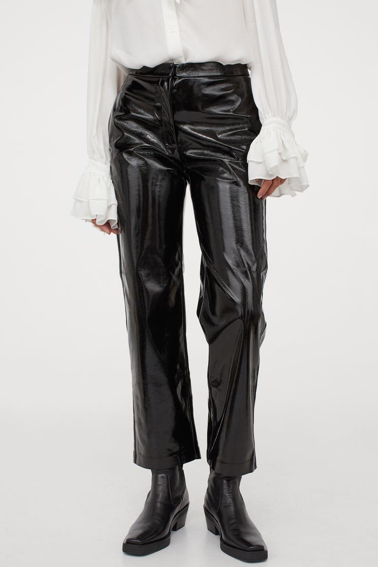 Hose aus Lederimitat | H&M (DE, AT, CH, NL, FI)