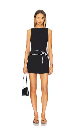 Amanda Uprichard Scotlyn Dress in Black. - size S | Revolve Clothing (Global)