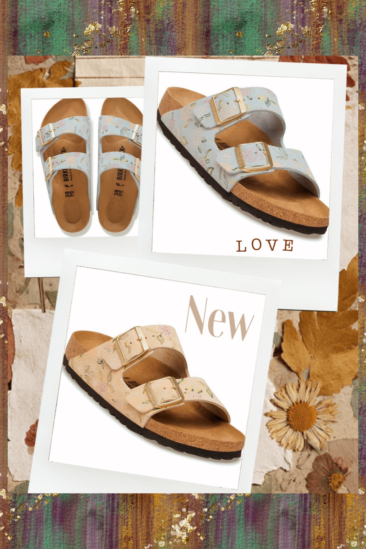 Suede Floral Birks

#LTKgrwm #LTKdayinmylife #LTKootd