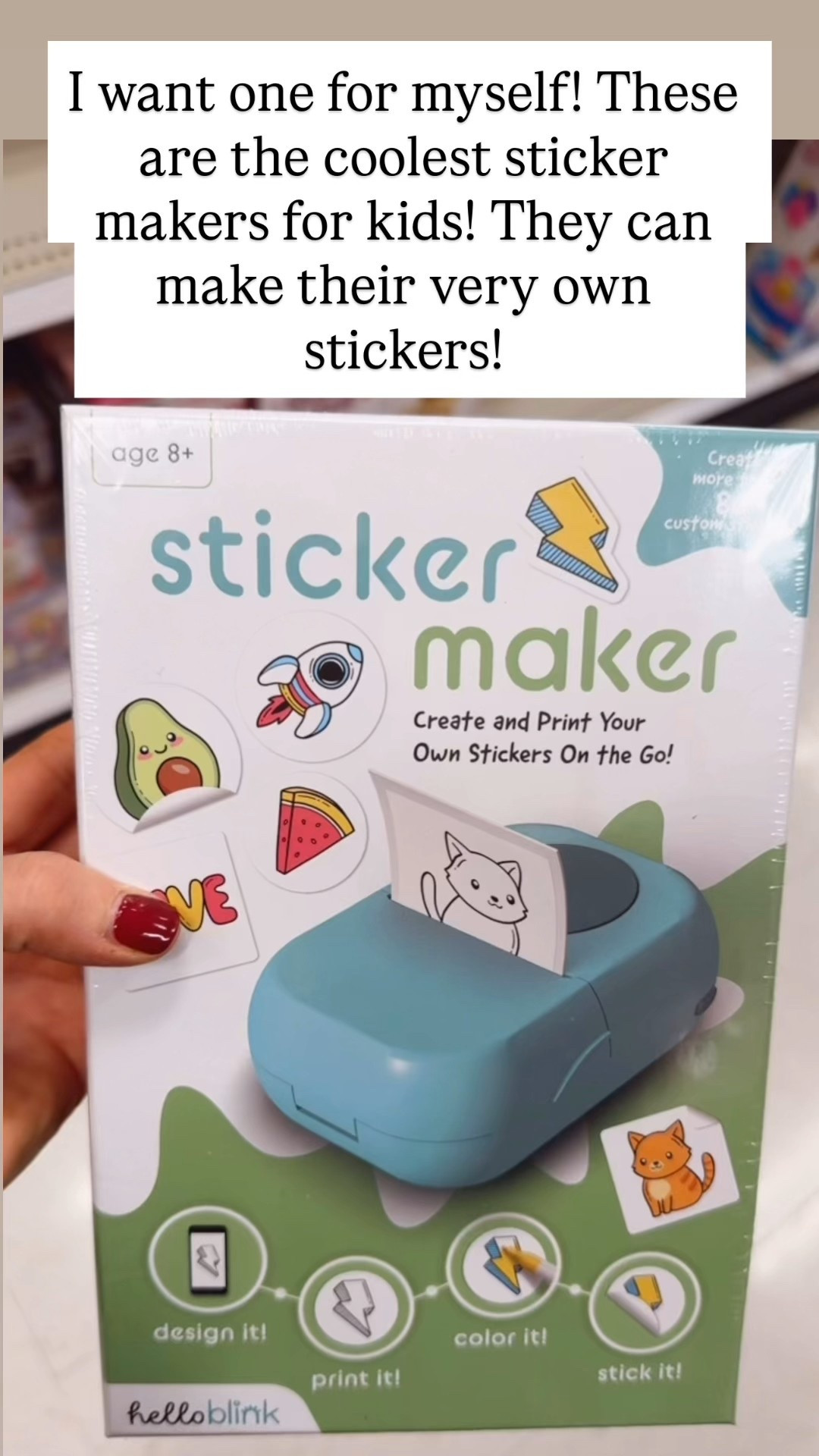 This is the coolest toy to get kids! It’s a sticker maker!

#LTKGiftGuide #LTKHoliday