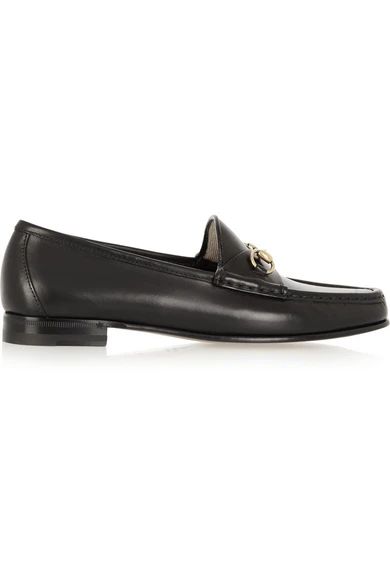 Horsebit-detailed leather loafers | NET-A-PORTER (US)