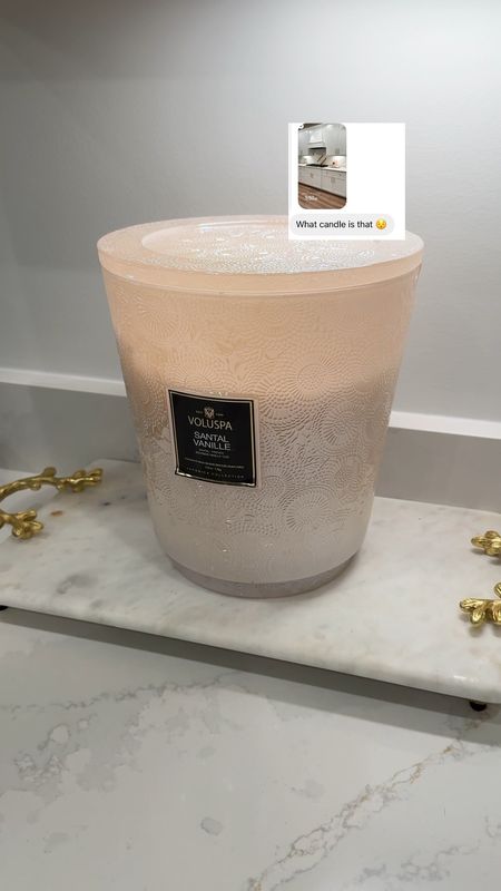 This gigantic candle is such a good home statement piece and makes a great gift!  



#LTKSpringSale #LTKsalealert #LTKhome