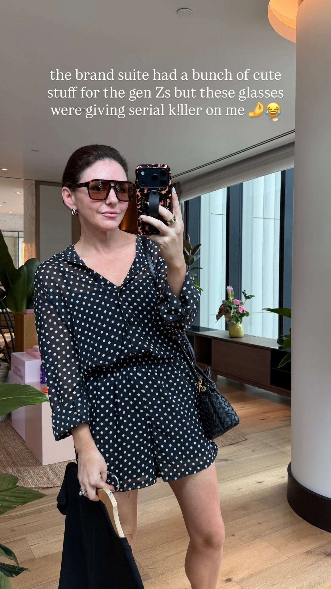 the brand suite had a bunch of cute stuff for the gen Zs but these glasses were giving serial k!ller on me 🤌😂

#LTKspringtrends #LTKdayinmylife #LTKootd