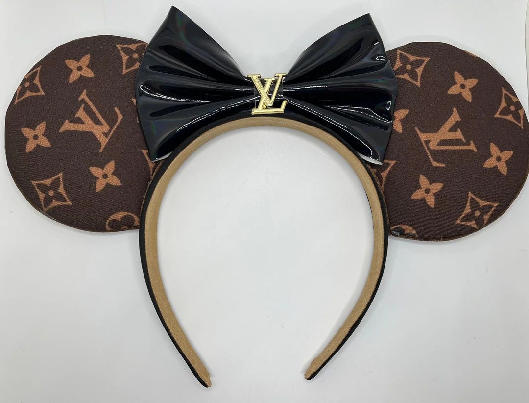 Classic Brown Designer Ears | Mouse Ears | Disney Inspired Ears | Etsy (US)