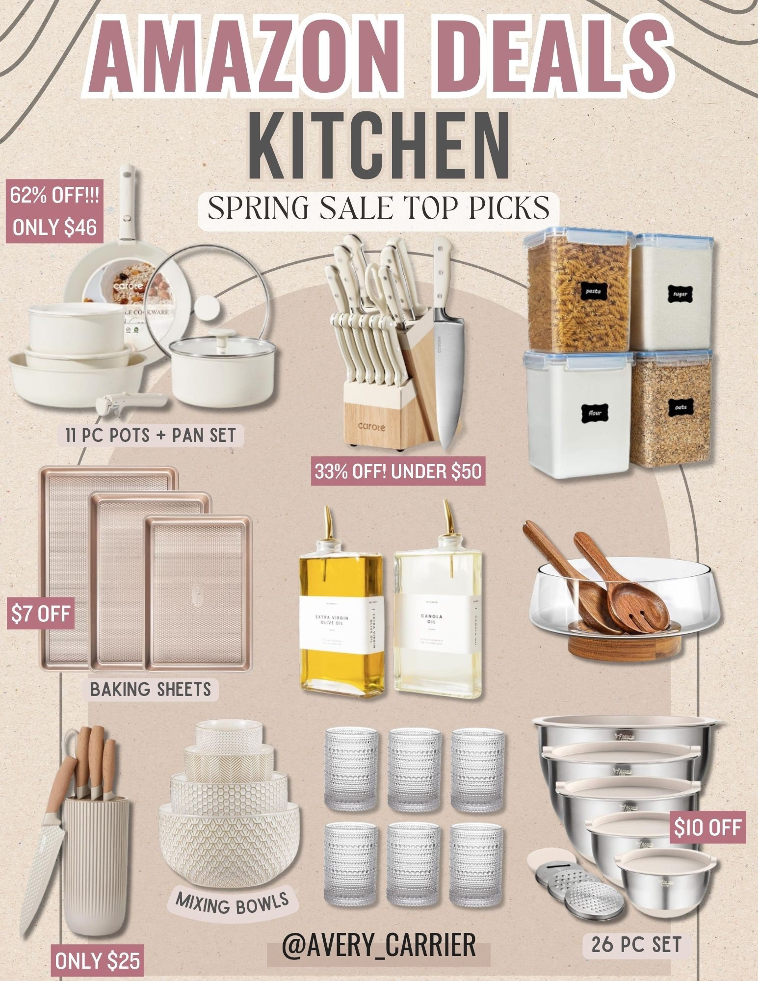 Amazon kitchen finds for cooking and hosting. Amazon big spring sale kitchen

#LTKHome #LTKSaleAlert