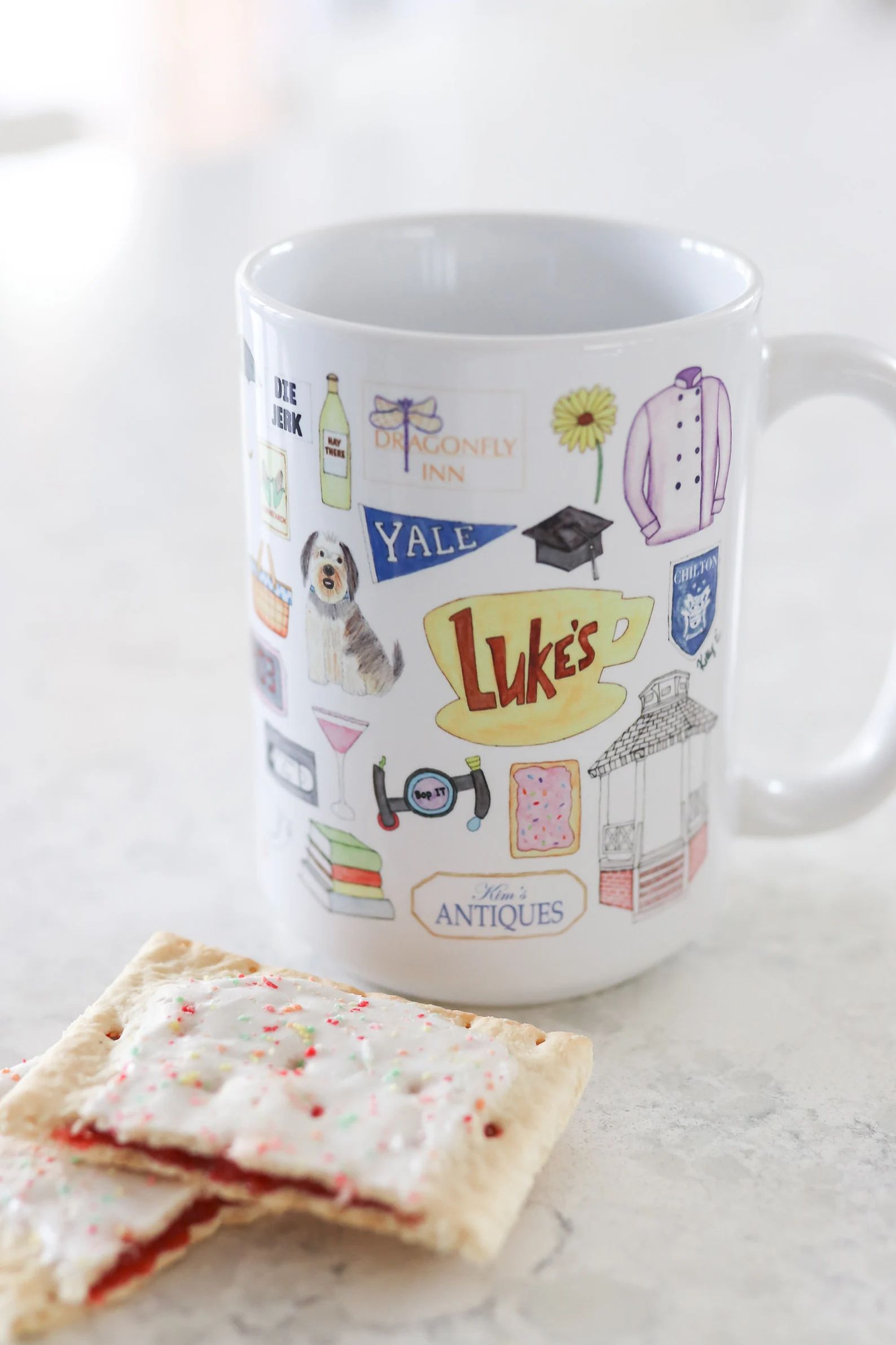 Gilmore Inspired Coffee Mug // Cute Gift Blogger Watercolor | Etsy | Etsy (US)