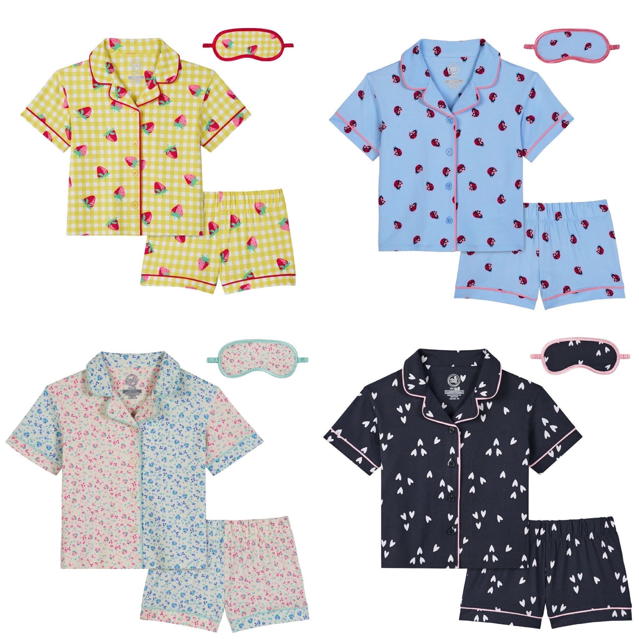 Girl pajama sets that even come with a matching sleep mask! 

#LTKmomlife #LTKOver40 #LTKKids