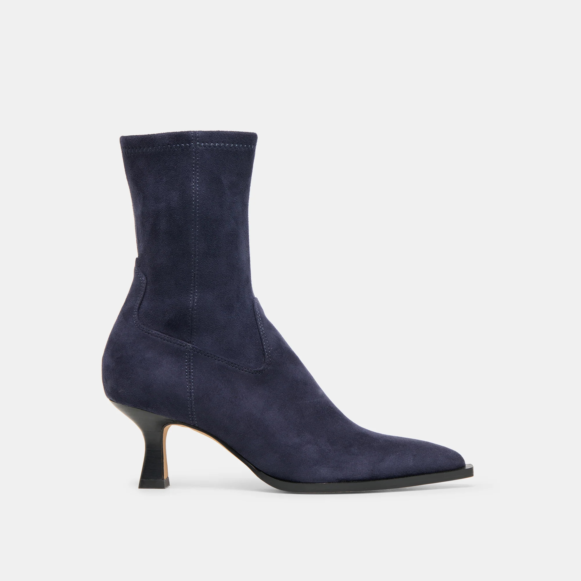Arya Boots Navy Stella Suede | DolceVita.com