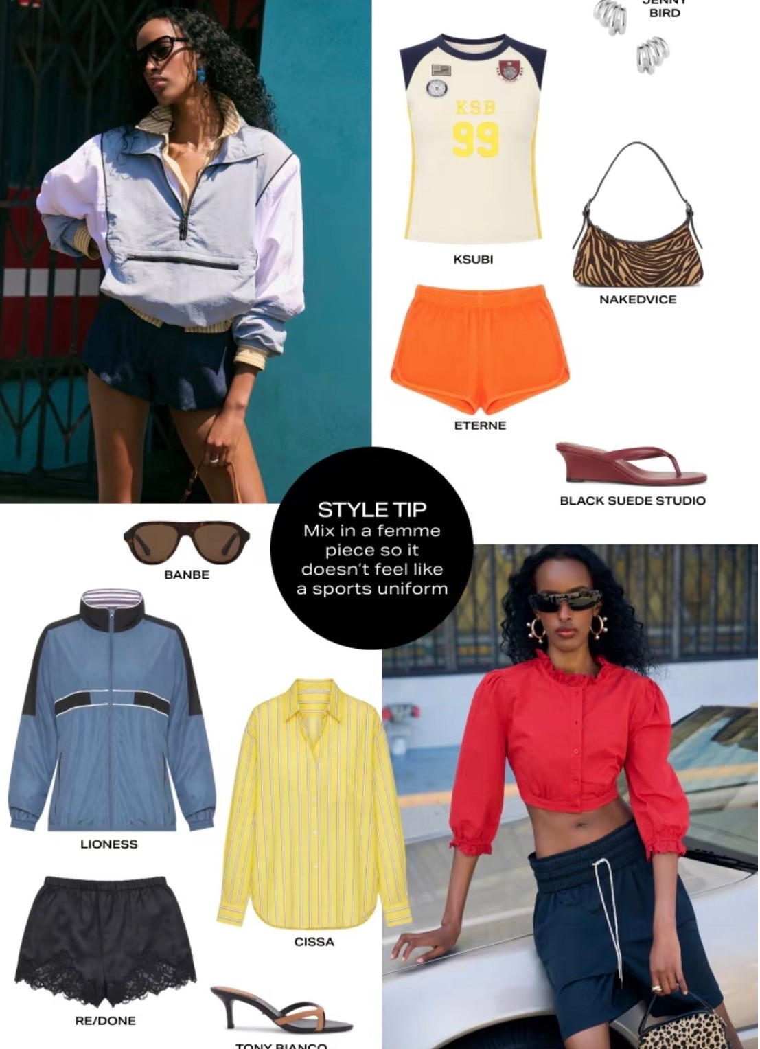 ✨ TRENDING REVOLVE FASHION ✨
COOL GIRL SPORTY 🏈⚾️🏀

⭐️THE VIBE: Borrowed from the boys athletes— with a glam twist
⭐️THE MUST-HAVES: A windbreaker/track jacket, sport shorts, a femme top, a sleek sandal for styling
⭐️ NEED IT FROM: The Attico, Lioness, Casablanca, Made Some Sportswear


Tap below to shop all the cool girl vibes 👇🏻🔗🛒


#revolve fashion
#cool girl summer
#athleisure 
#athletic clothes 
#designer fashion 
#windbreaker
#track jacket
#racerback tank
#sports uniform
#sporty style 
#style inspo
#outfit inspo
#fall fashion inspo 
#fall transition 
#summer style 
#ootd

#LTKootd #LTKmomlife #LTKActive