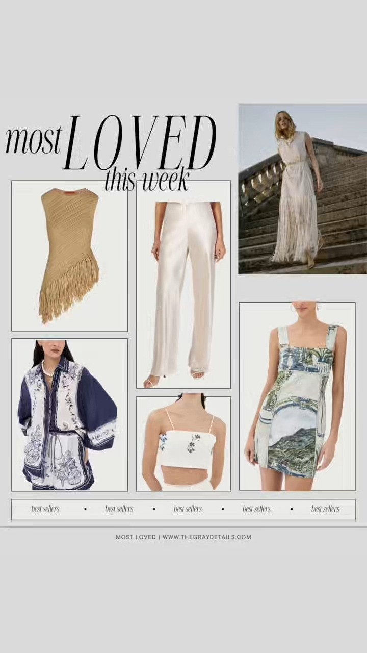 Sharing a roundup of Most Loved Favorites this week. From summer dresses, resort favs, silk pants, flowy blouses, and more. 

 #LTKgrwm #LTKootd #LTKSeasonal