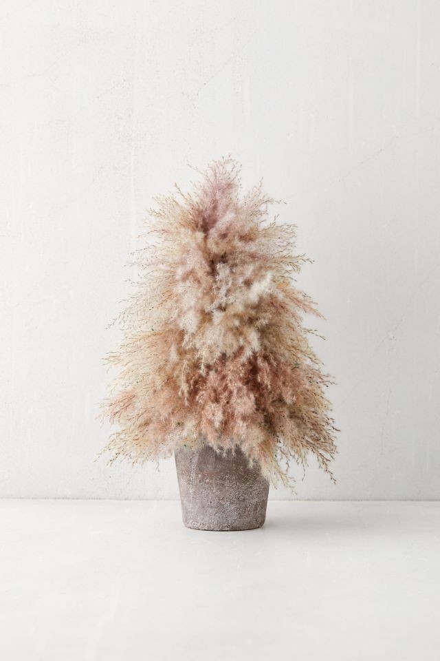 Dried Pampas Grass Christmas Tree | Urban Outfitters (US and RoW)