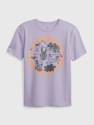 Kids 100% Organic Cotton Graphic T-Shirt | Gap (CA)