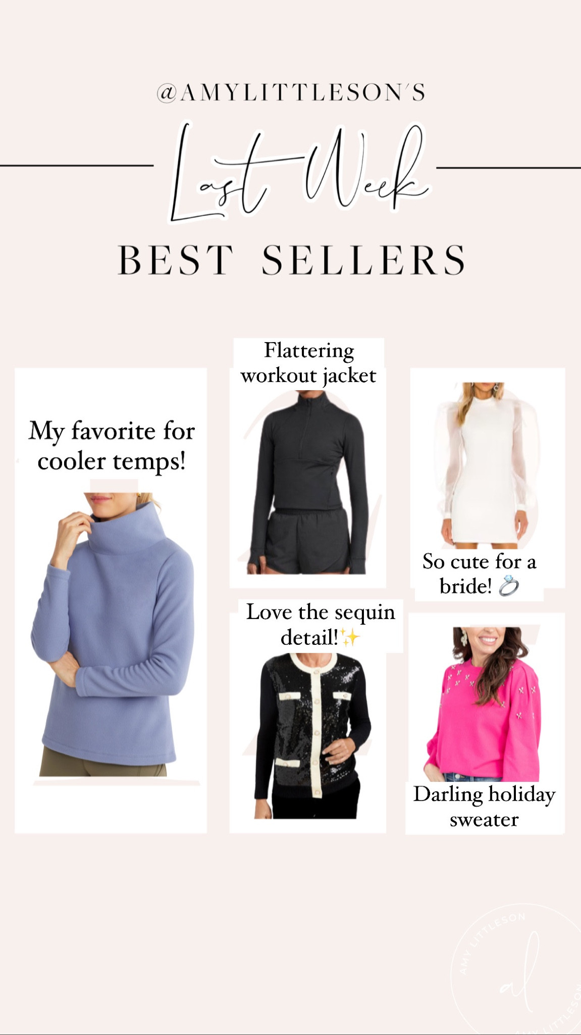 Last week’s top 5 best sellers 

#LTKGiftGuide #LTKCyberWeek #LTKSeasonal