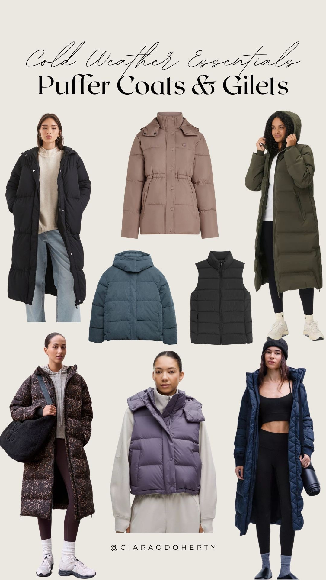 Cold Weather Essentials: Puffer Coats & Gilets

Lululemon, sweaty betty, m&s, 4th arc, long puffer coat, short puffer coat, puffer vest, gilet

#LTKireland #LTKeurope #LTKwinter