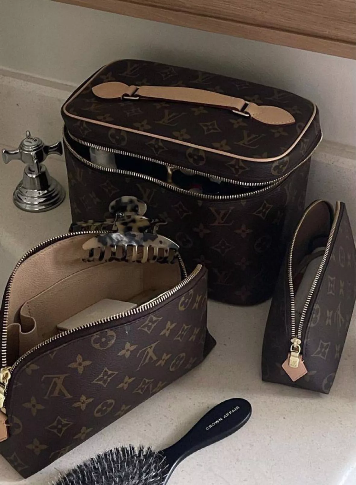 Louis Vuitton, Bags, Lv Cosmetic Makeup Pouch