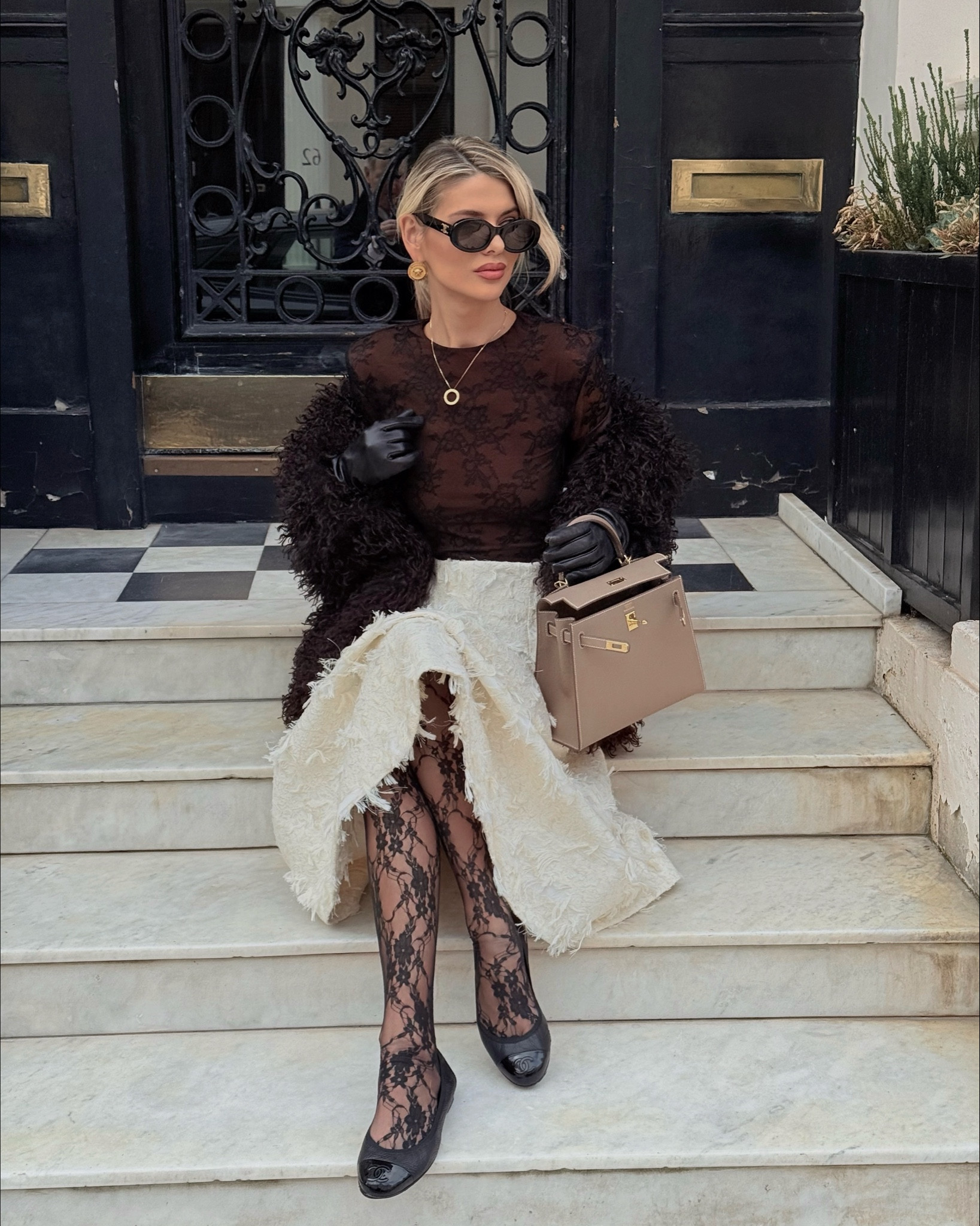 Not so casual outfit! You can see lace obsession is going strong! 

#LTKwinter #LTKluxury #LTKuk