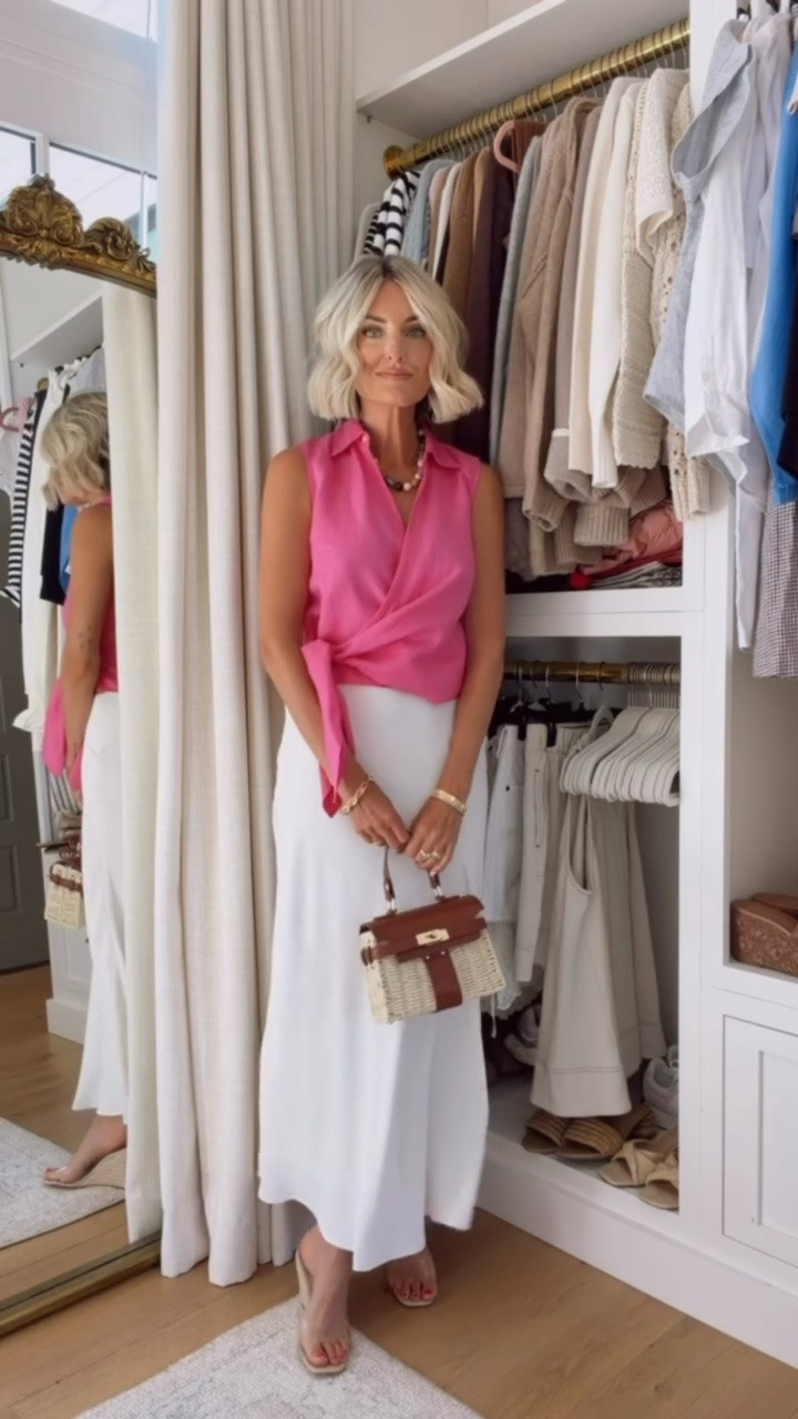 Love this feminine twist on summer workwear 💕 this maxi skirt is such a great closet staple for this season! Wearing XS/0.

Loverly Grey, Ann Taylor, summer workwear, summer fashion, summer outfit ideas, summer office outfit ideas, white maxi skirt outfit

#LTKootd #LTKSeasonal #LTKWorkwear