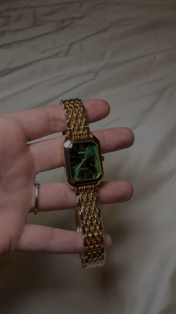 Vibrant Gold Watch