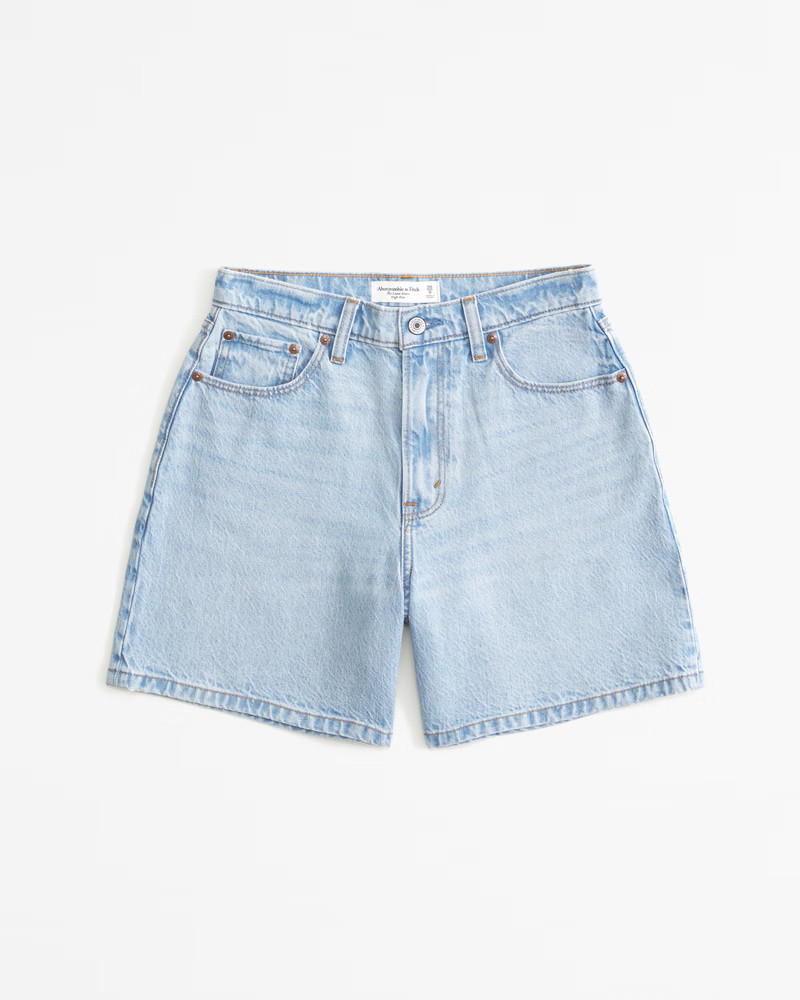 Women's High Rise Loose Short | Women's Bottoms | Abercrombie.com | Abercrombie & Fitch (US)
