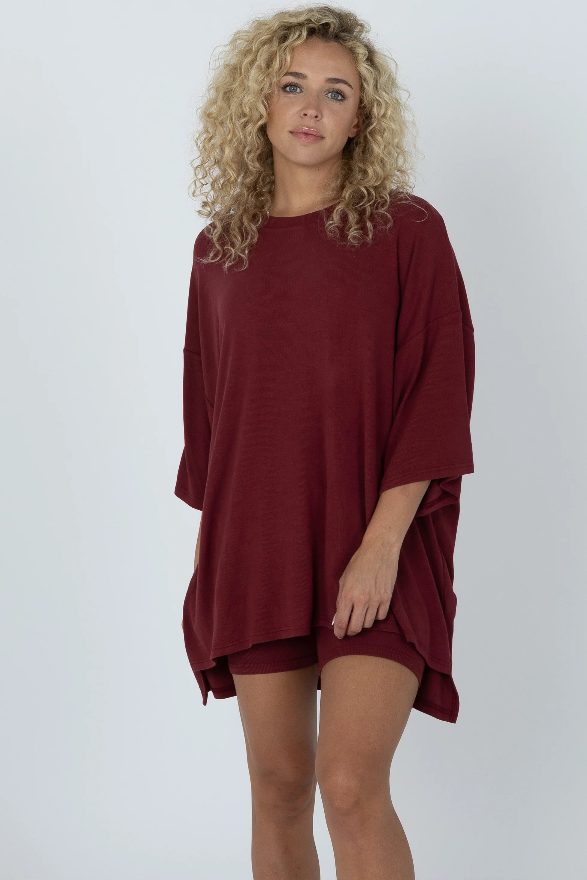 All Weekend Long Set Merlot | The Foxy Kind