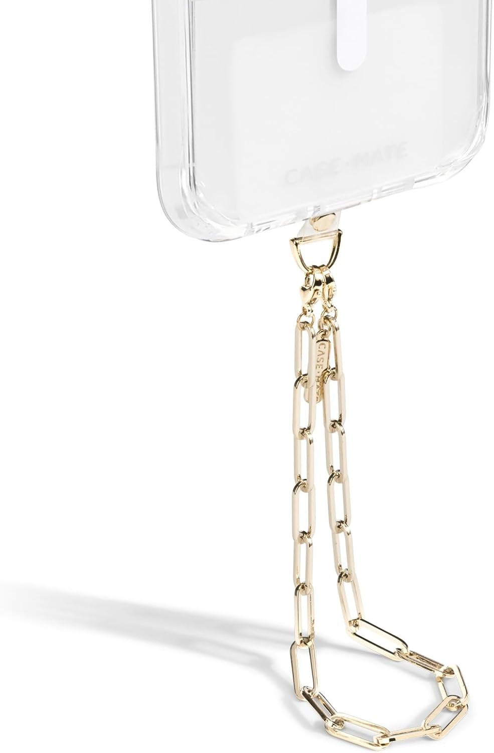 Case-Mate Phone Charm with Gold Metal Chain | Detachable Anti Theft Phone Strap | Hands-Free iPho... | Amazon (US)