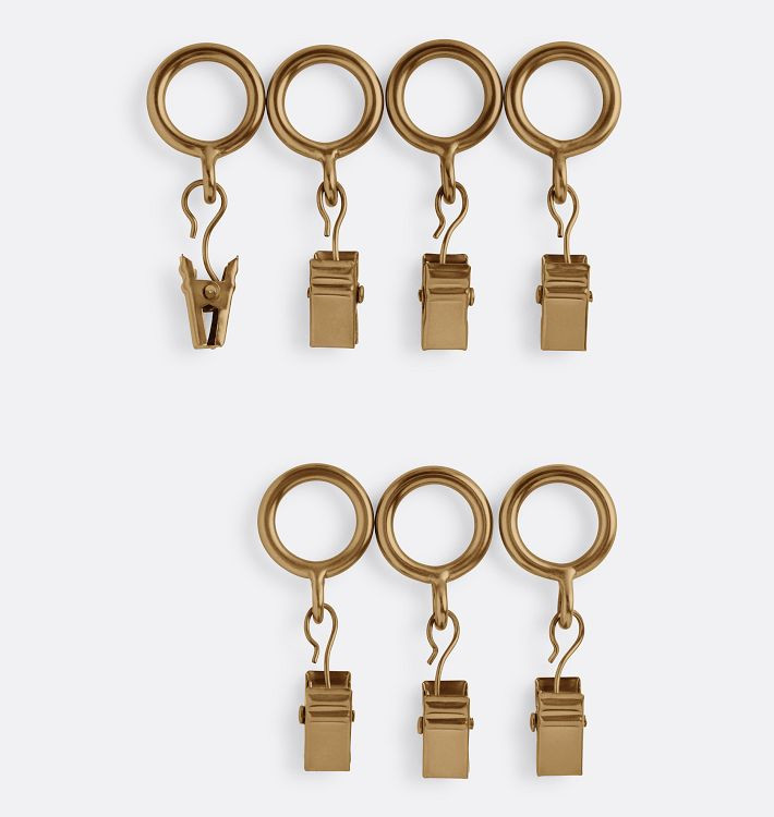 Cafe Curtain Rings | Rejuvenation