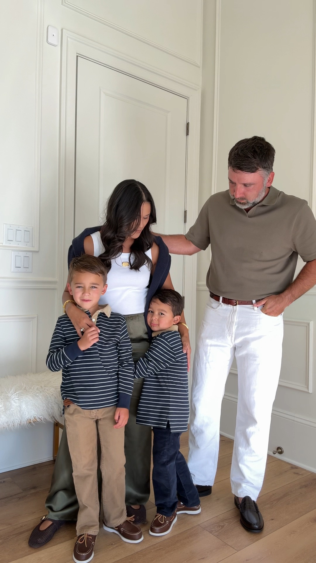 Are you even a boy mom if you don't have a basketball goal in your living room? I always love getting updated photos of the boys right before they start school, and it's a good thing they looked so adorable in their @jcrew outfits considering their wild behavior during this photo shoot.
Comment "STYLE" and I'll send you all the details to shop our back to school family photo outfits. @jcrew has the cutest new pre-fall arrivals right now.
 #jcrewpartner #backtoschool

#LTKKids #LTKMens #LTKootd