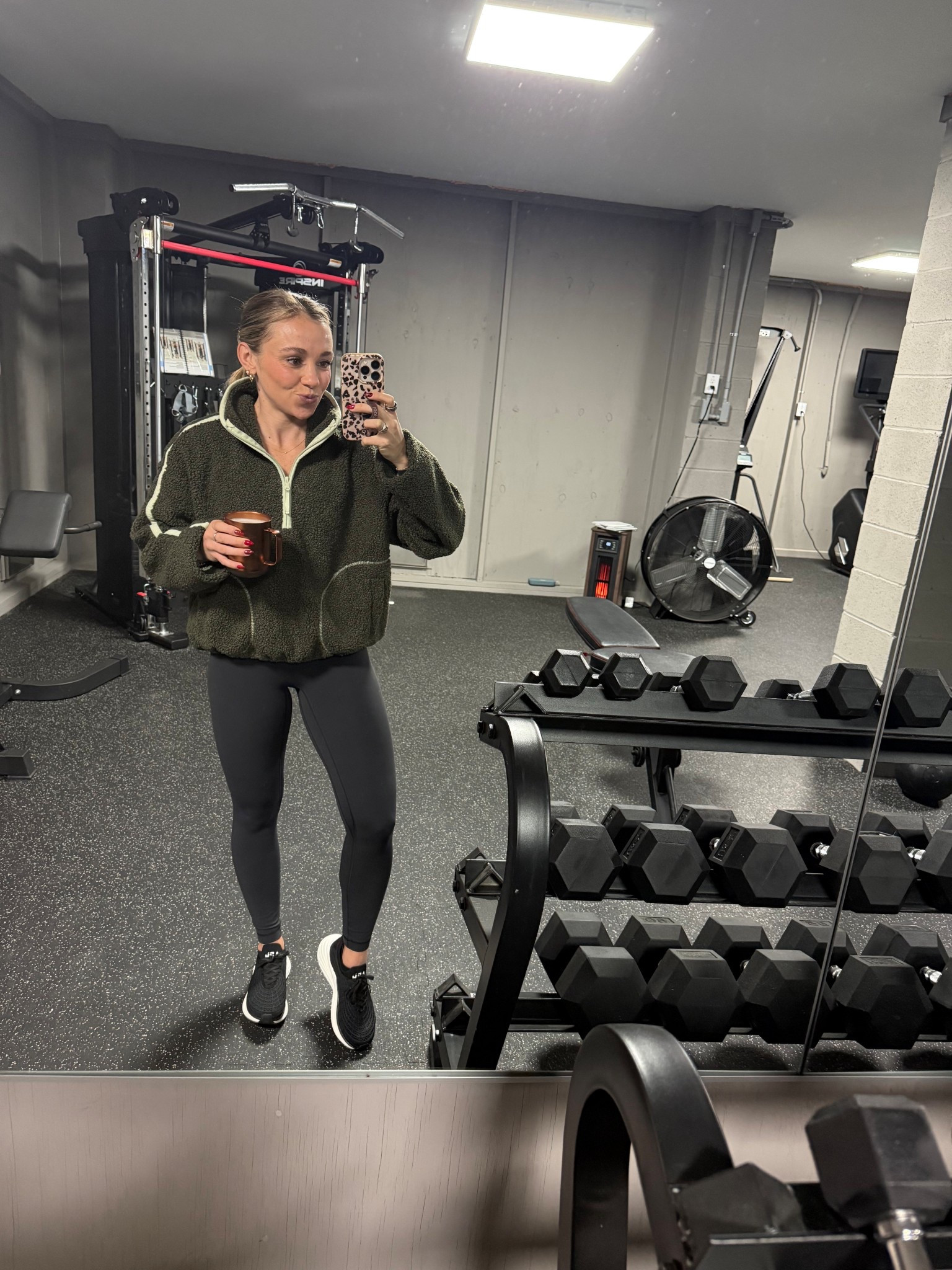 Today’s work fit! Old navy pull over and new APL ziplines… yesssss

Also these no front seam, aligns, a must order!!!

#LTKActive