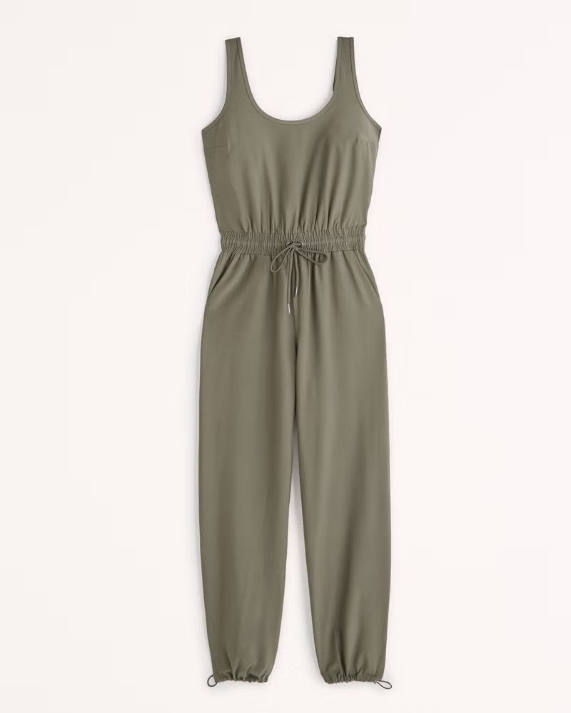 Traveler Jumpsuit | Green Jumpsuit | Green Jumper | Abercrombie Outfits | Abercrombie & Fitch (US)