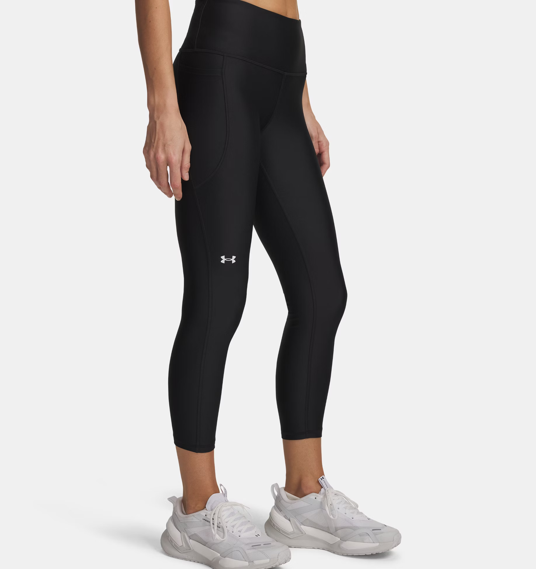 Women's HeatGear® Armour No-Slip Waistband Ankle Leggings | Under Armour (US)
