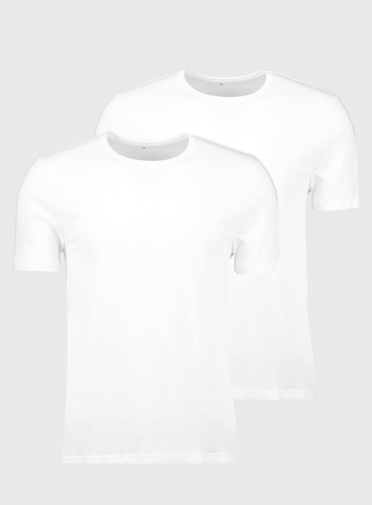 Men's White T-Shirt Vests 2 Pack | Tu Clothing
