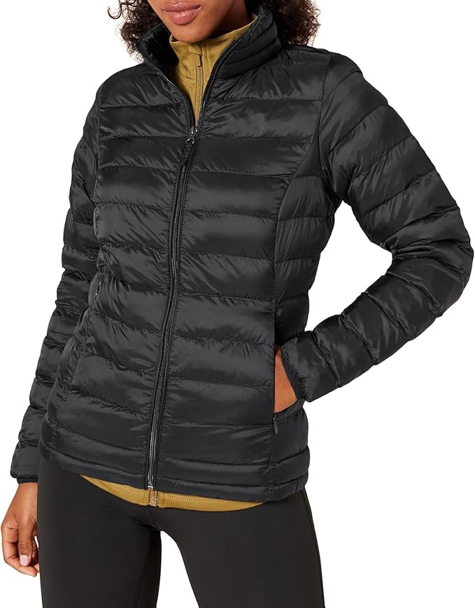 Amazon Essentials womens Lightweight Long-Sleeve Water-Resistant Packable Puffer Jacket (Availabl... | Amazon (US)