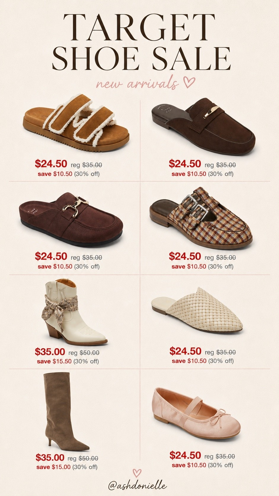 30% off Target shoes!

#LTKSaleAlert #LTKootd #LTKgrwm