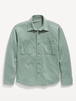 Cozy-Knit Pocket Shirt for Boys | Old Navy (US)