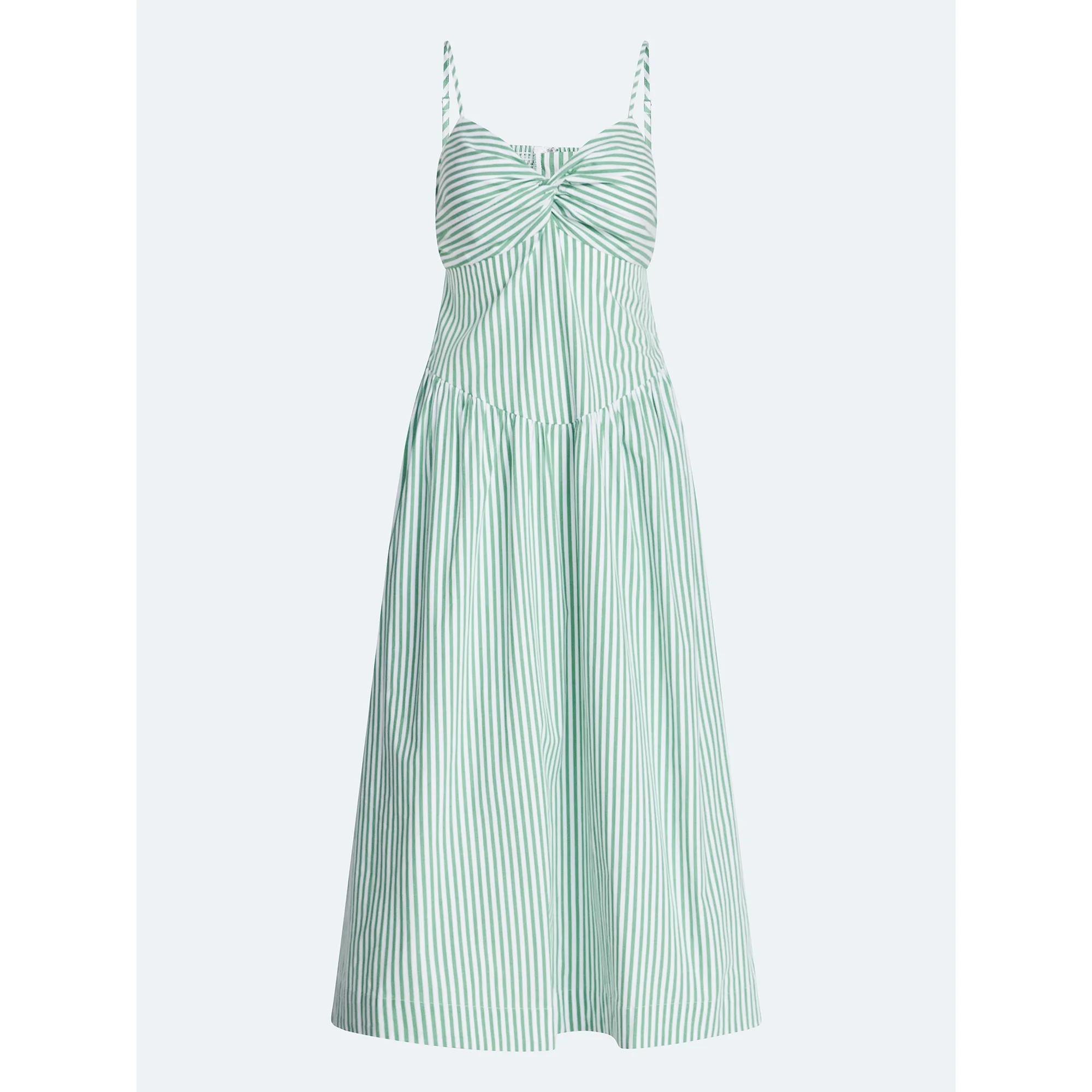 Free Assembly Women's Twist Front Sleeveless Maxi Dress with Drop Waist, Sizes XS-XXL | Walmart (US)