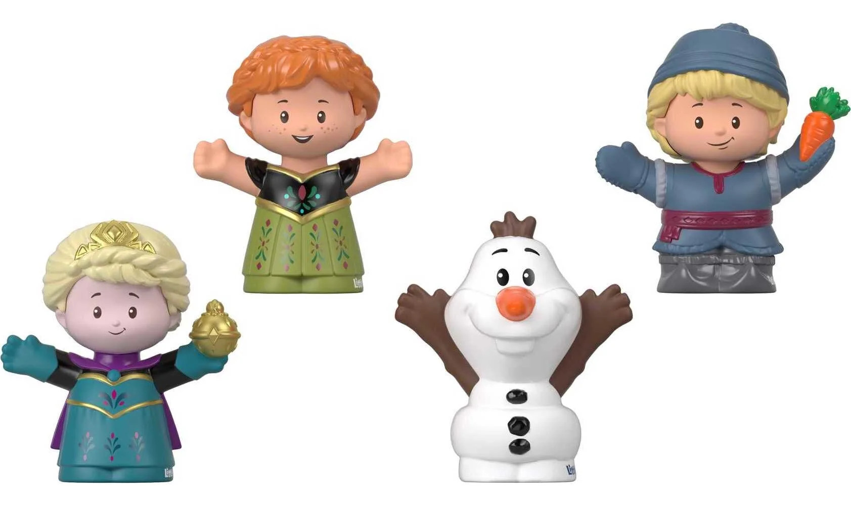 Disney Frozen Elsa & Friends Little People Figure Set for Toddlers, 4 Characters | Walmart (US)