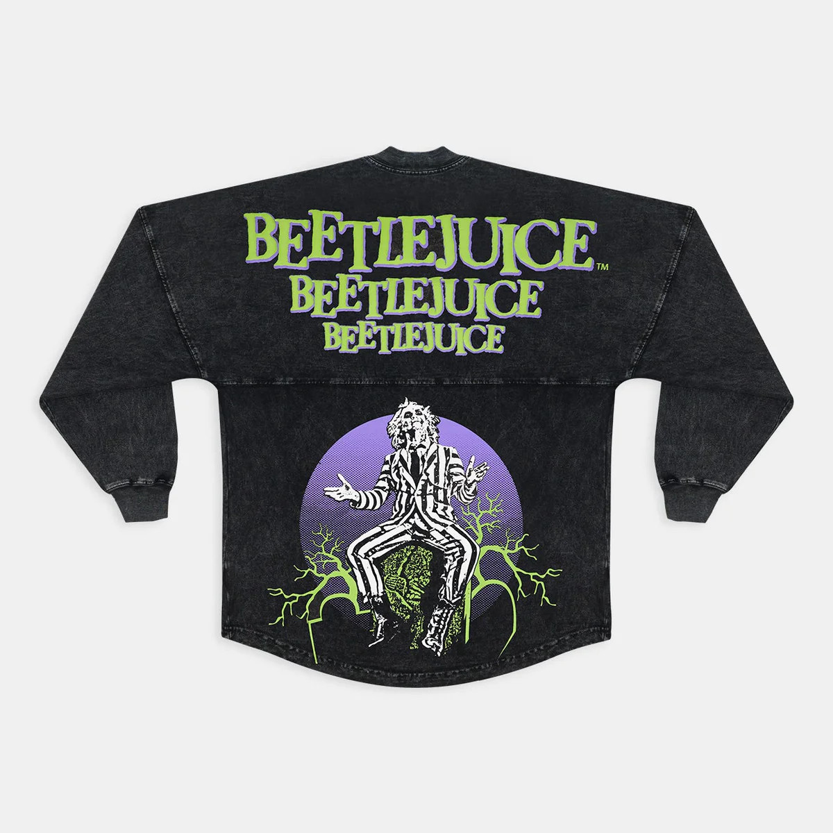 It's Show Time! BEETLEJUICE™️ Mineral Wash Spirit Jersey® | Spirit Jersey