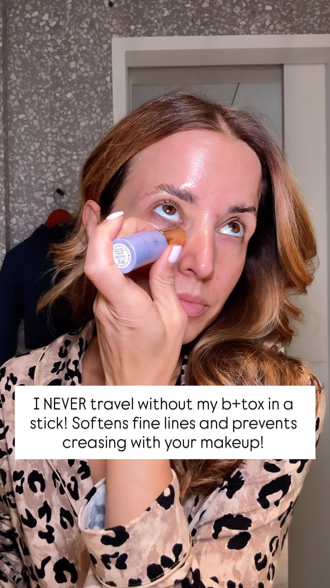 My travel must haves! My travel essentials. I love my b+tox in a stick! Dolphins, fine lines, and provides a cushion for your make up to prevent creasing. One stick will last about 9 to 12 months.

#LTKBeauty #LTKselfcare #LTKmorningroutine