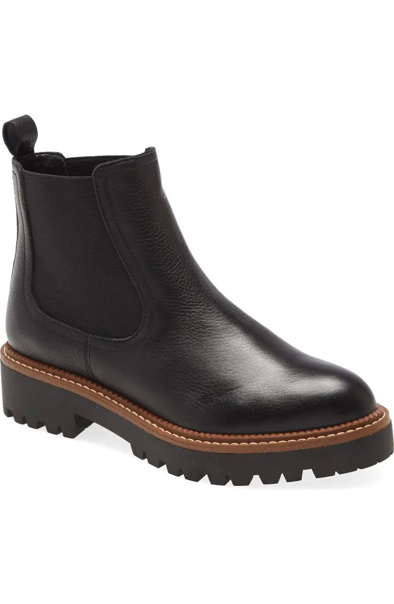 Miller Water Resistant Lug Chelsea Boot (Women) | Nordstrom Rack