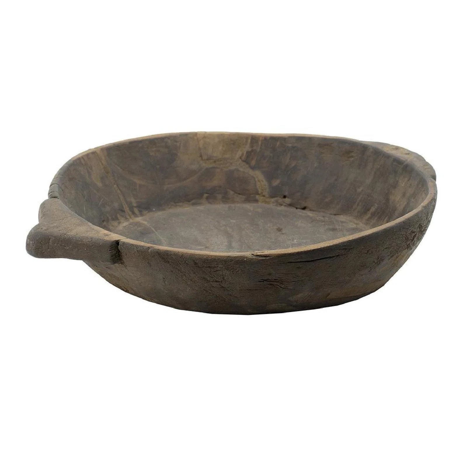 Delune Wood Decorative Bowl in Brown | Wayfair North America
