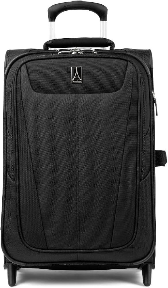 Travelpro Maxlite 5 Softside Expandable Upright 2 Wheel Carry on Luggage, Lightweight Suitcase, M... | Amazon (US)