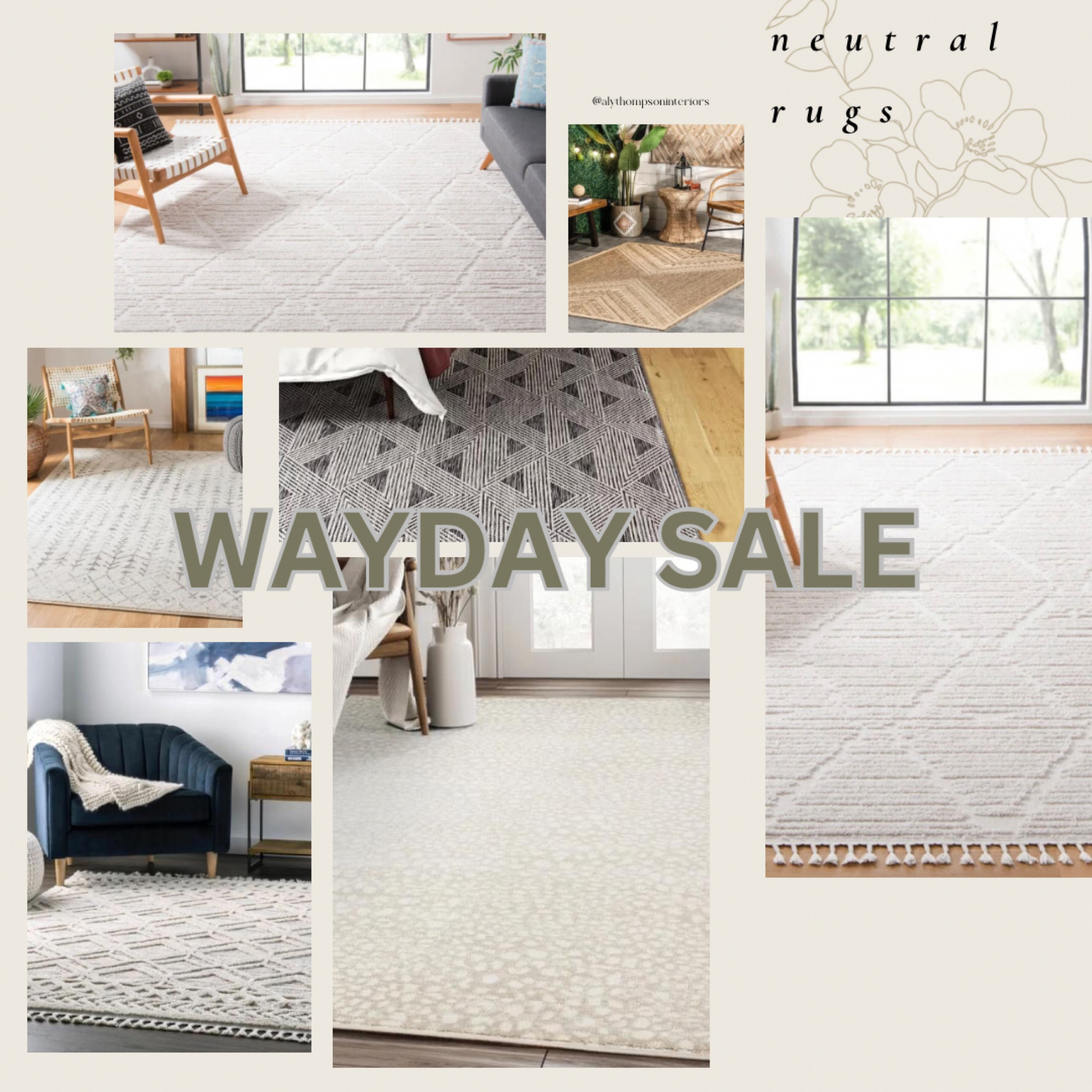 Neutral Area Rugs #WayfairWAYDAYSale

#LTKFind #LTKsalealert #LTKhome