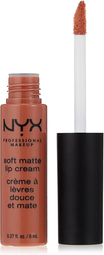 NYX PROFESSIONAL MAKEUP Soft Matte Lip Cream, Lightweight Liquid Lipstick - Abu Dhabi (Deep Rose-... | Amazon (US)
