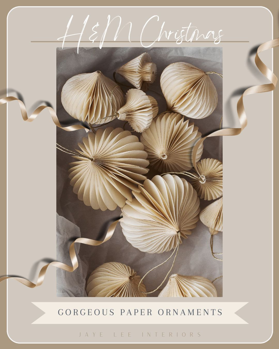 I'll be adding more of these gorgeous paper ornaments to my tree this year! They add such warmth and interest and texture, and I love the creamy winter white! Lots of shapes and sizes to choose from, All very affordable too!
#christmasornaments #neutralchristmas #naturalchristmas, #winterwhite #holidaydecor #holidayhomedecor 

 #LTKHoliday #LTKHome #LTKFindsUnder50