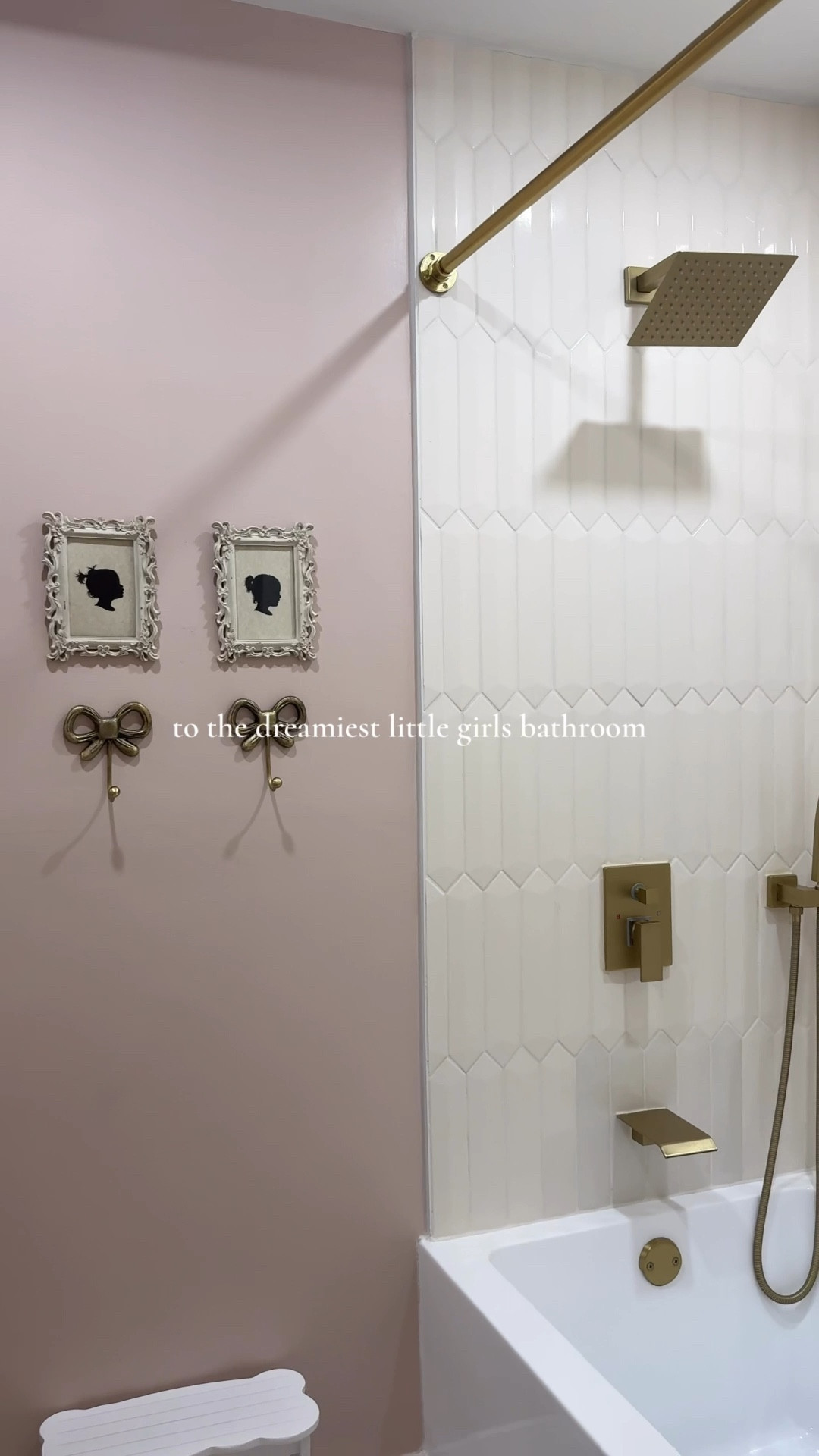 Girls bathroom 🎀✨

#LTKhome #LTKfamily #LTKcanada