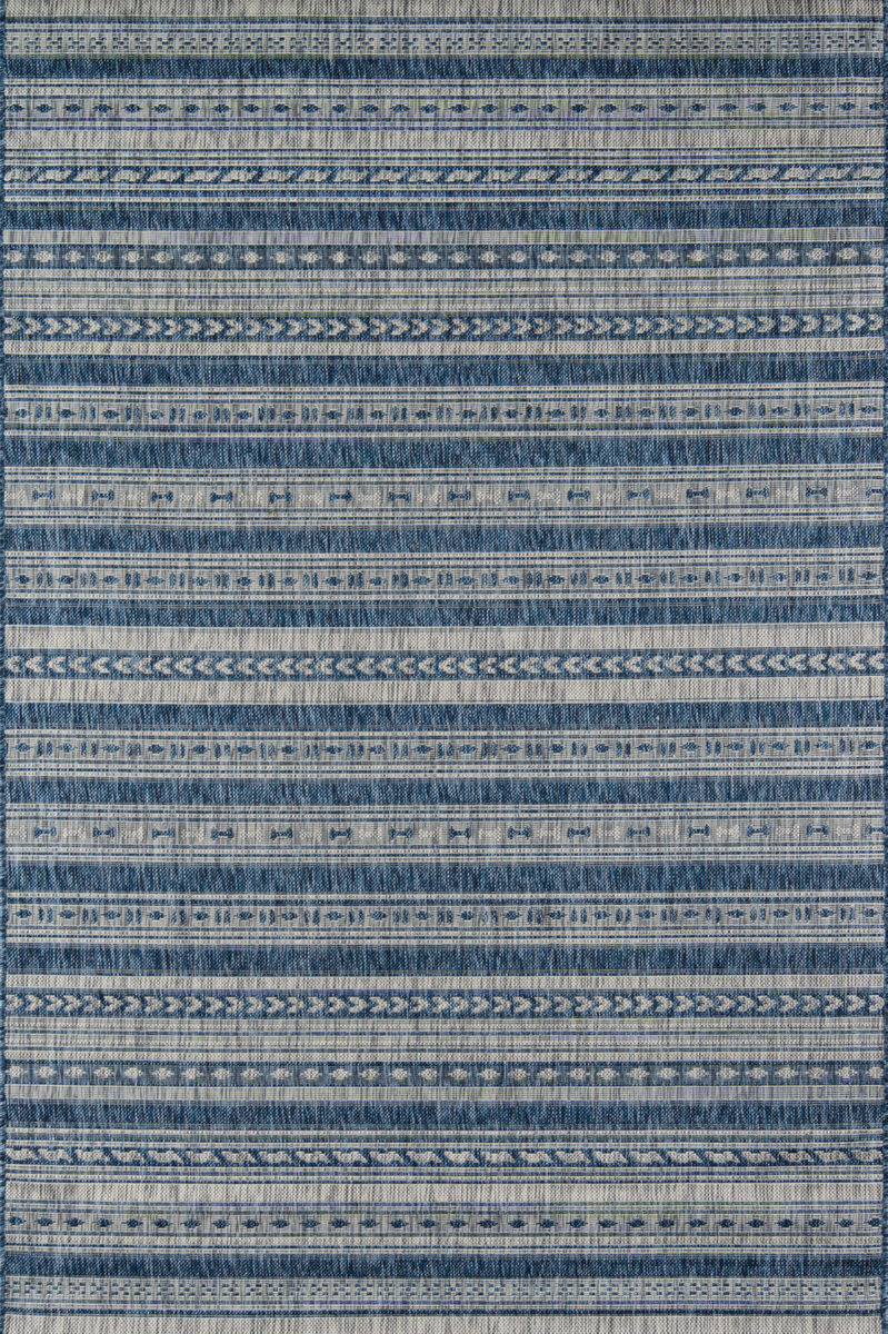 Momeni Novogratz Villa Vi-04 Blue Area Rug | RugStudio.com