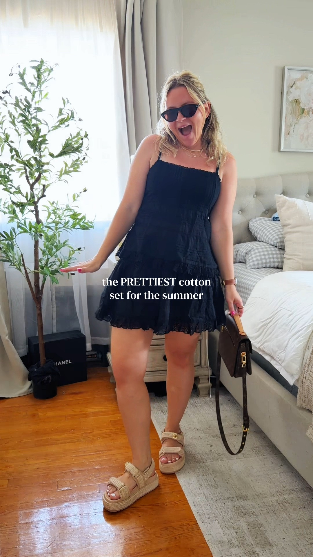 flattering black mini dress, comfortable summer dress for women, effortless girls night outfit, feminine dress that hugs in the right places, lightweight vacation dress aesthetic, pretty black dress that makes you feel confident, easy summer outfit that looks instantly put together

#LTKmomlife #LTKSaleAlert #LTKootd
