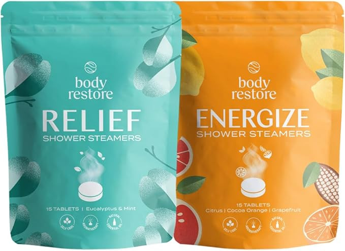Body Restore Shower Steamers Aromatherapy (15 Packs x 2) - Gifts for Mom, Gifts for Women & Men, ... | Amazon (US)